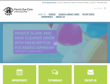 Tablet Screenshot of familyeyecareonline.com